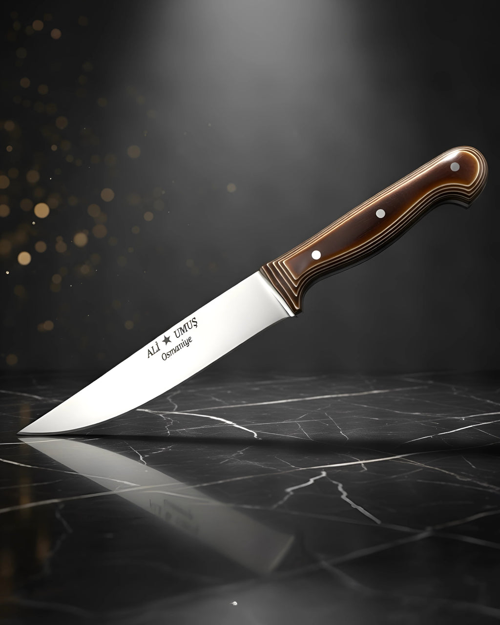 Kurban Bıçağı Ali Umuş Premium, 33 cm 4116 Alman Çelik