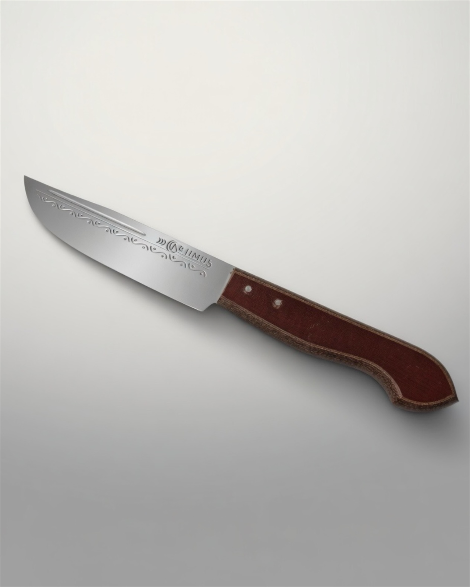 Mutfak Bıçağı Ali Umuş T5 Fransız Çelik, Fiber Sap 26 cm